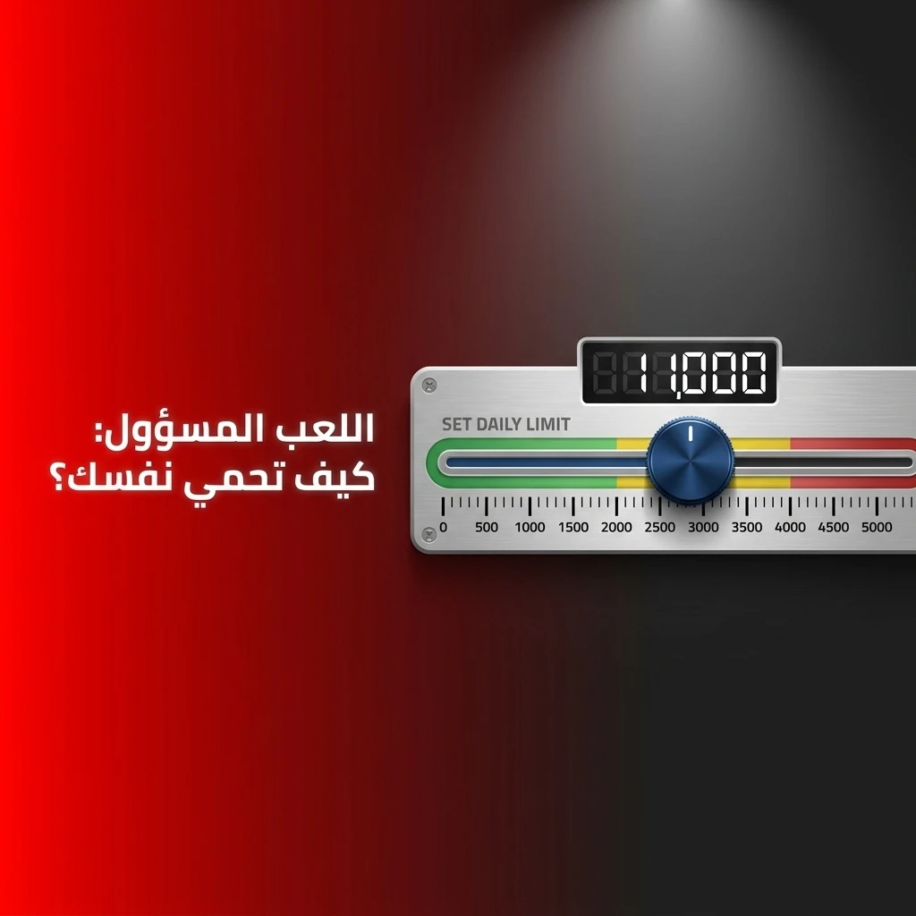 نصائح اللعب المسؤول في الكازينو الأونلاين لحماية نفسك مالياً ونفسياً