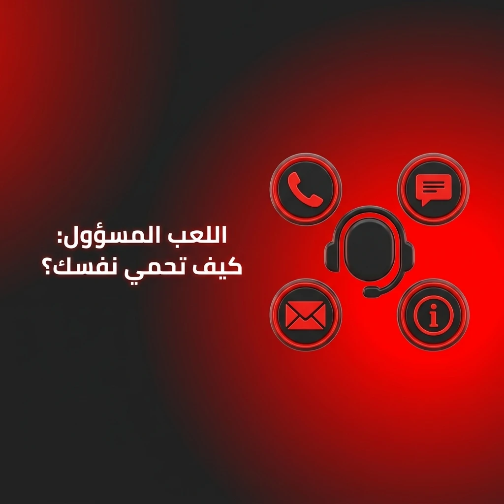 نصائح اللعب المسؤول لحماية نفسك من مخاطر القمار المالية والنفسية