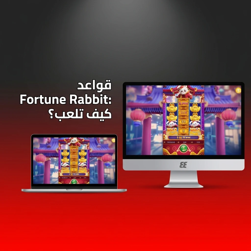شبكة 5 بكرات و4 صفوف في لعبة Fortune Rabbit مع رموز Wild وScatter وجولات مجانية بمضاعفات